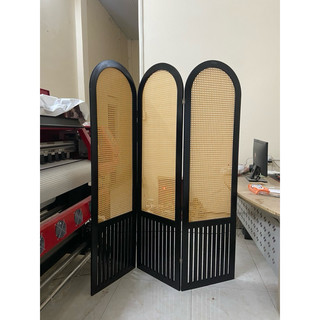 Vách ngăn gỗ bình phong trang trí