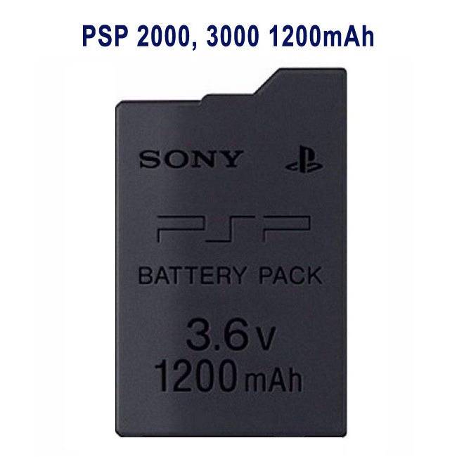 PIN MÁY GAME PSP 2000/ 3000 1200mAh, DÀNH CHO MÁY PSP 2000/ 3000