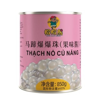 Hạt nổ củ năng Mao Mao lon 850g