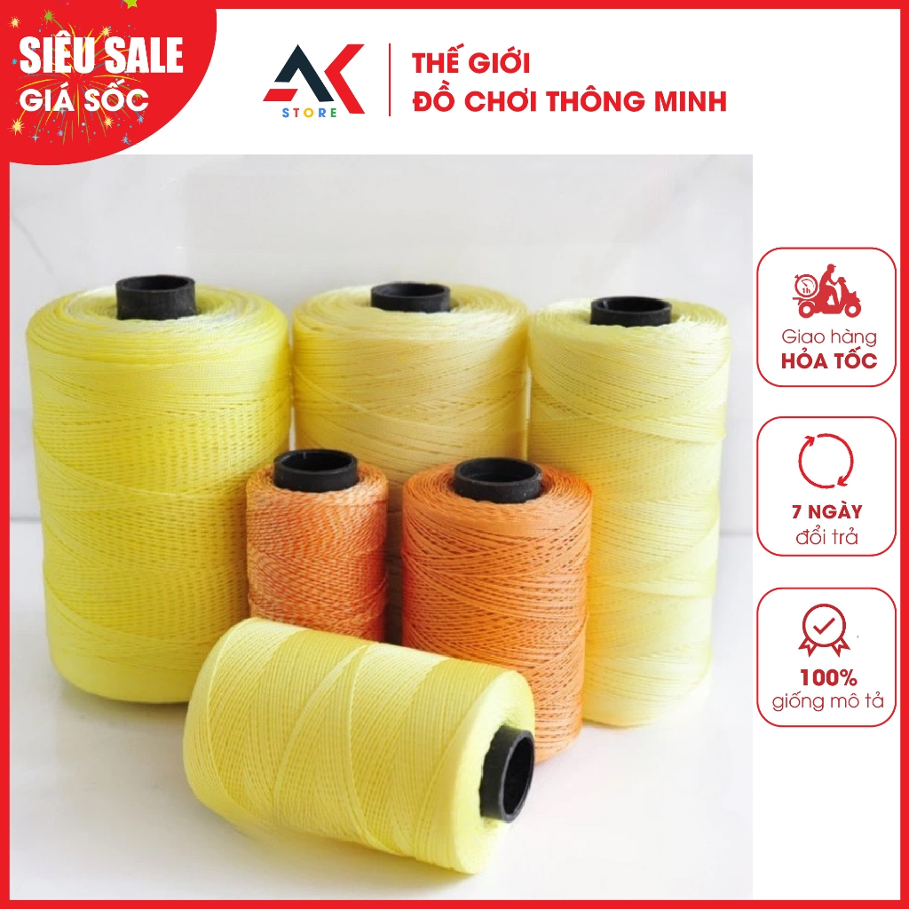 Cuộn Dây Thả Diều 2 Sợi 3 Sợi 200m 300m 400m Chất Lượng Cao Siêu Bền Bỉ