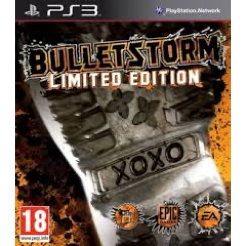 Đĩa game Ps3 Bullet Storm Limited Edition (game dành cho máy Ps3) đi cảnh - 2nd fullbox