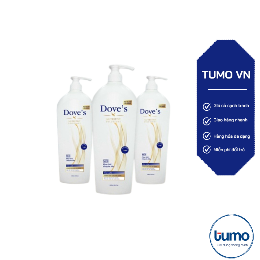 [Giá Sỉ]-xả Dầu gội DOVE’S NUTRITIVE SOLUTIONS mới 1200 ml[HDK]