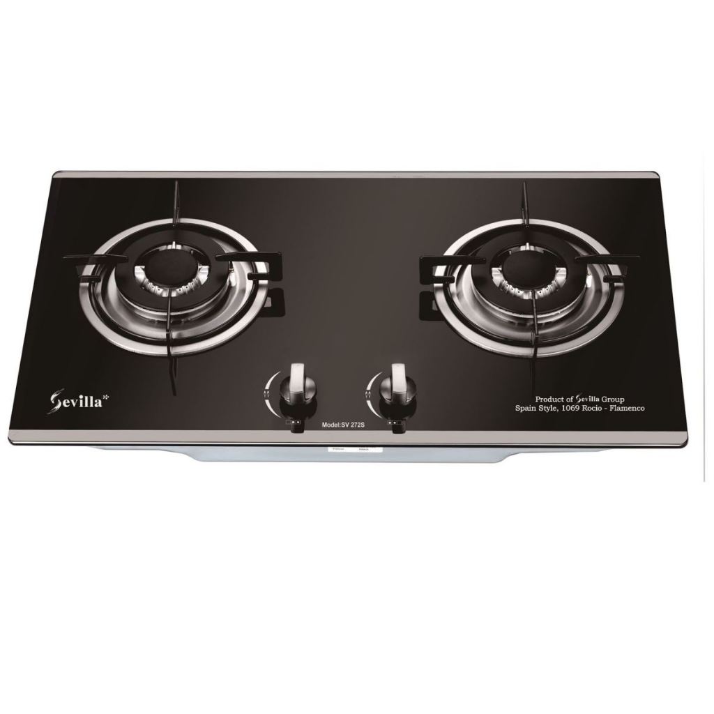[FREESHIP HCM] BẾP GAS ÂM SEVILLA SV-272S, Công nghệ tự động ngắt gas an toàn, tiết kiệm 32% GAS - C