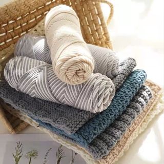  Len Cotton Love Sợi 3mm Cuộn 100gr Len Ống Valentine LADYCO Dành Cho Người Mới Bắt Đầu Học Đan Móc 