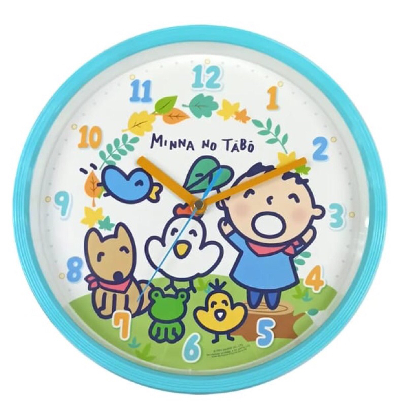 Đồng hồ treo tường Minna no Tabo - SANRIO