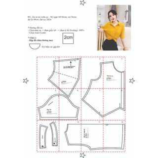 Rập  mã 801 - áo sơ mi xoắn eo