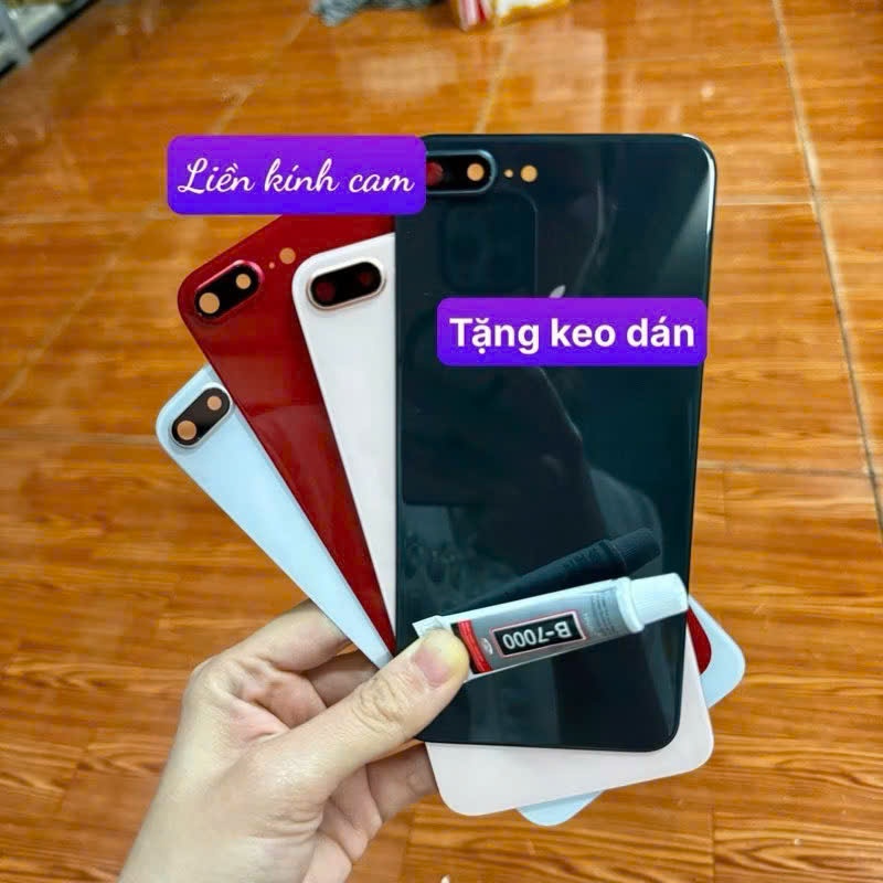 Nắp Lưng  Tương Thích Cho 8 / 8pl liền kính camera( tặng kèm keo dán)