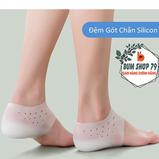 Đệm Lót Gót Chân Silicon, Miếng Lót Gót Giày Tăng Chiều Cao Silicon Êm Chân Tăng 2.5Cm - 4.5Cm