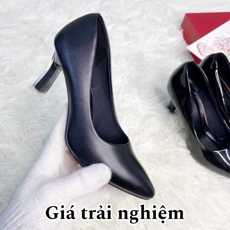 Giày cao gót meka, gót trong, gót thạch, size 34 đến size 42, giày cao gót 7p và 5p, giày công sở nữ
