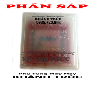 (Màu Trắng + Đỏ) Phấn Sáp máy may (khâu)