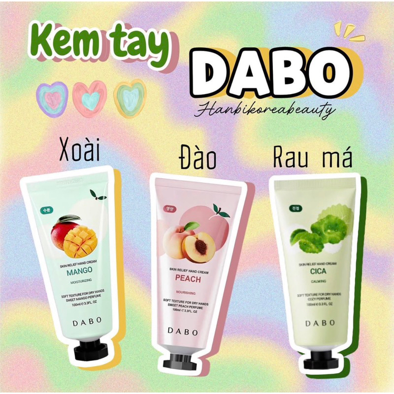 Kem tay hoa quả 🍑🍋🍏
