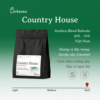 Cà Phê Nguyên Chất - Country House (30% Arabica:70% Robusta) - Intenso Coffee Roasters