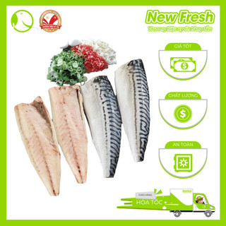 [HỎA TỐC HCM] Cá Saba Nhật Fillet Không Xương - Túi 1Kg