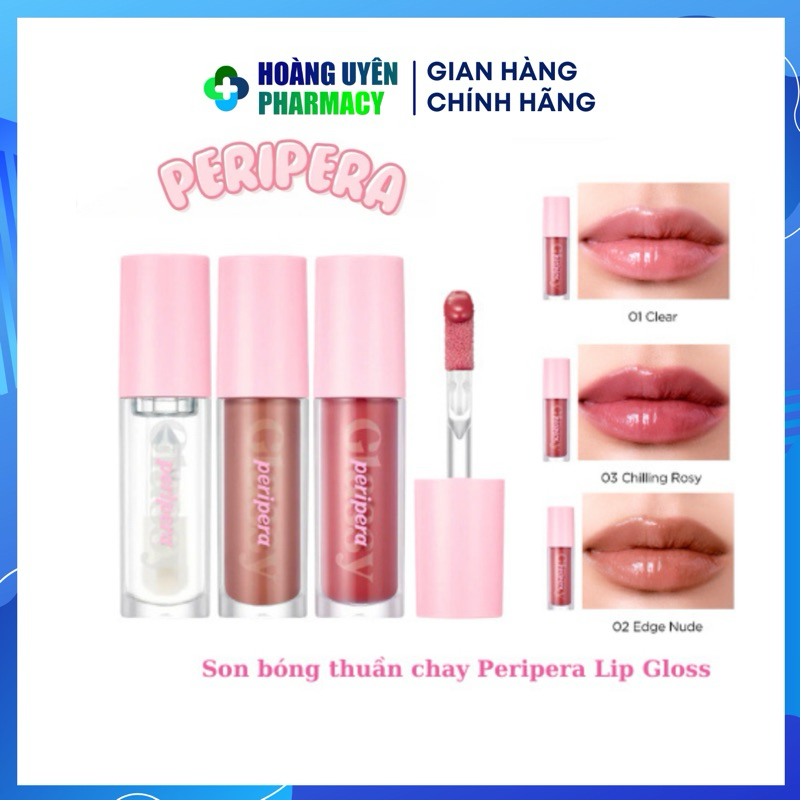 Son Tint Bóng Peripera Ink Glasting Lip Gloss Căng Mọng