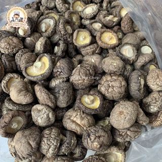 Nấm hương Khô hữu cơ Bếp Làng Chay size 3.5cm thơm, ngọt thịt dày cơm, hàng chuẩn đẹp