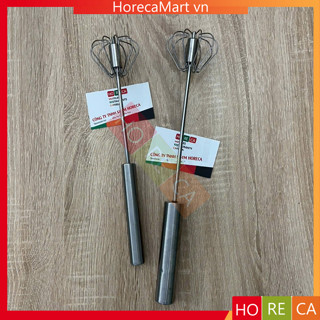  Cây đánh bọt cà phê cầm tay bằng inox - Dụng cụ làm bánh pha cà phê đánh trứng 