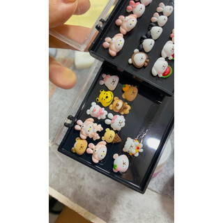 Charm vẽ thú bột gắn móng làm nail (bảng B1)
