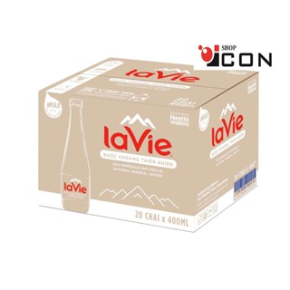   hỏa tốc Nước khoáng thiên nhiên lavie Premium 400ml   thùng 20 chai   