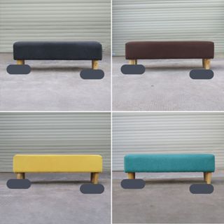  Băng ghế dài FOREVER 84 Ghế Chờ Ghế Sofa Mini tối giản 100x30x35CM-Bọc Mút Dày Dặn-HOÀN TIỀN 100% 