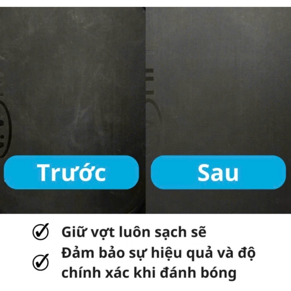 Tẩy Vệ Sinh Mặt Vợt Pickleball, Phụ Kiện Vệ Sinh Mặt Vợt Pickleball Siêu Sạch Sport