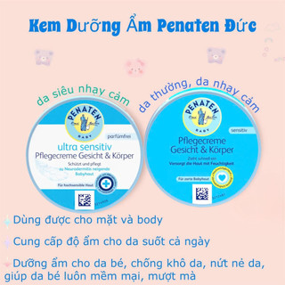 Kem dưỡng da Penaten dành cho bé từ sơ sinh100ml Đức