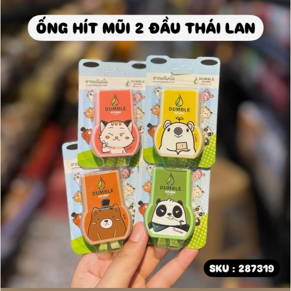 Ống Hít Mũi Thái Lan Các Loại