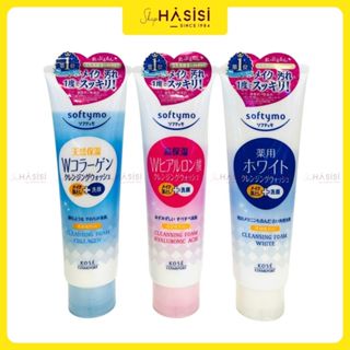 Sữa Rửa Mặt Ngăn Ngừa Lão Hoá/ Dưỡng Ẩm/ Trắng Da KOSE SOFTYMO CLEANSING FOAM COLLAGEN