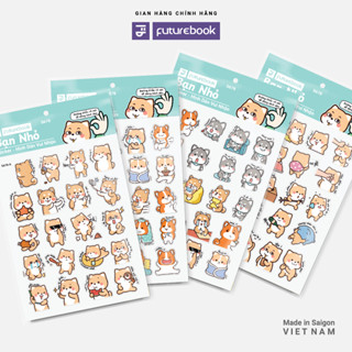 Sticker Bạn Nhỏ Nhãn Dán Hoạt Hình Dễ Thương Trang Trí Sổ Tay FUTUREBOOK (S678)