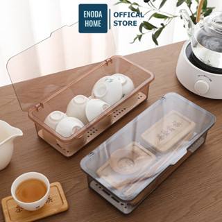 Hộp Đựng Đũa Có Nắp Chống Bụi Chống Ẩm, Hộp Đựng Thìa Dĩa Dụng Cụ Ăn Uống, Khay Nhựa Trong P016