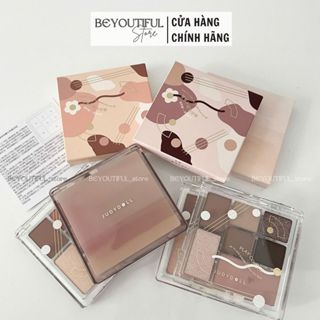 Bảng Phấn Mắt 7 Ô JUDYDOLL All-In-One Palette Nhiều Tone Màu, Phấn Mịn Bám Màu Tốt Dễ Tán 8.5g