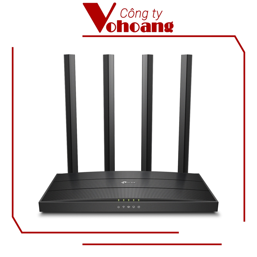 [Mẫu mới] Router Wifi Gigabit TP-Link Archer C6, công nghệ MU-MIMO AC1200