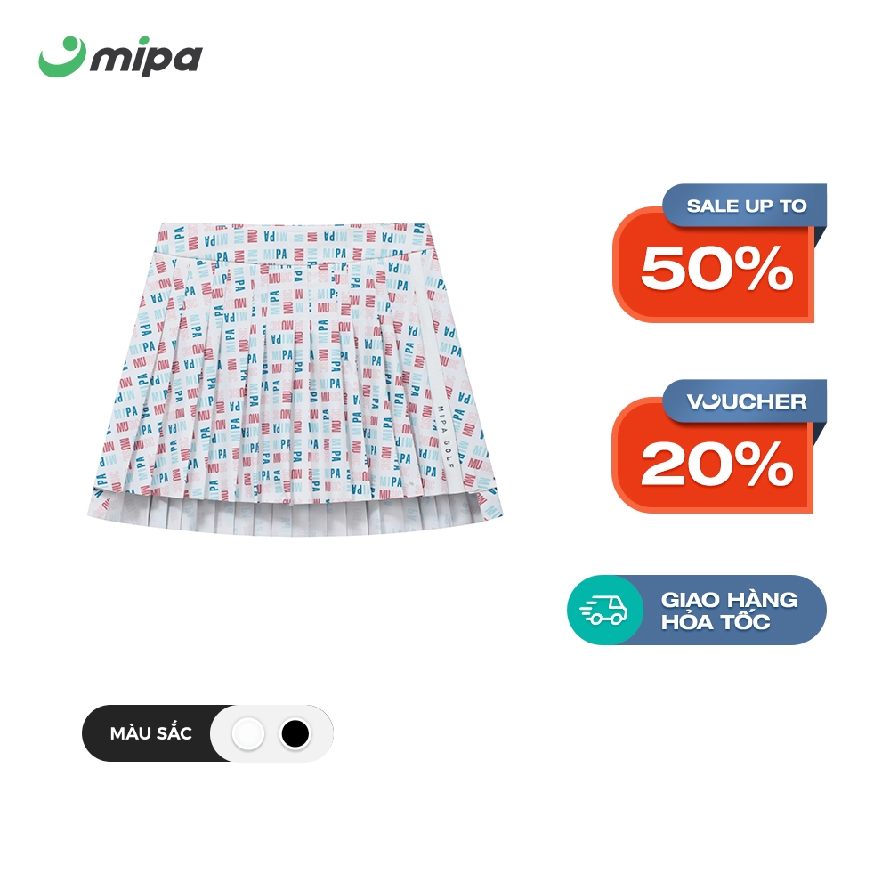 Chân váy golf dáng xòe MIPA thời trang golf cao cấp chất liệu thoáng khí có quần bảo hộ Pandora Skir