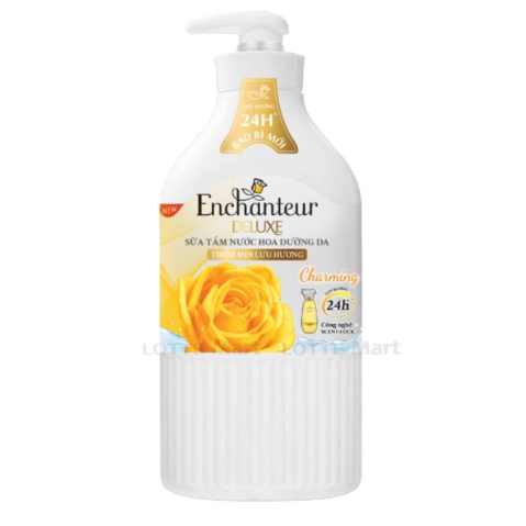Sữa Tắm Hương Nước Hoa Enchanteur Deluxe Charming Chai 900g
