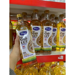 Dầu ăn gạo lứt Simply Cao Cấp 1L