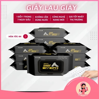 [MUA 2 TẶNG 1] Khăn Giấy Lau Giày Sneaker Quick Wipe Siêu Sạch Gói 80 tờ