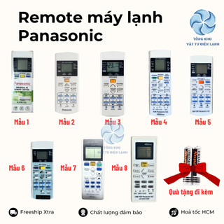 Remote máy lạnh Panasonic - Điều khiển điều hoà Panasonic các loại - Mốt điều hoà Panasonic