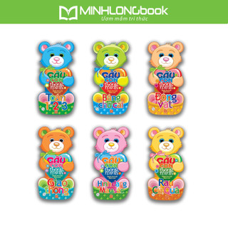 Sách: combo gấu con thông minh dành cho tuổi mầm non