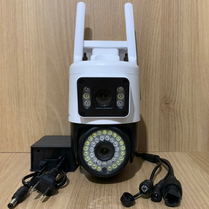 Camera Yoosee Wifi 2 Mắt Ngoài Trời Q42D Hình Ảnh Full HD Sắc Nét Xoay 4 Chiều Đàm Thoại 2 Chiều Theo Dõi Chuyển Động | BigBuy360 - bigbuy360.vn