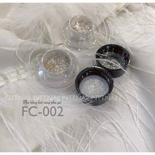  Nhũ bling bắt sáng pha gel  pha mix cùng base sơn thạch trang trí nail 