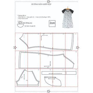 Rập mã 612 rập đầm thun tay ragland