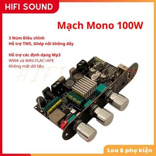 ZK-1001U Mạch âm thanh ZK - 1001U Mono Bluetooth 100W TPA3116D2, tích hợp sẵn tăng áp, TWS, mặt control