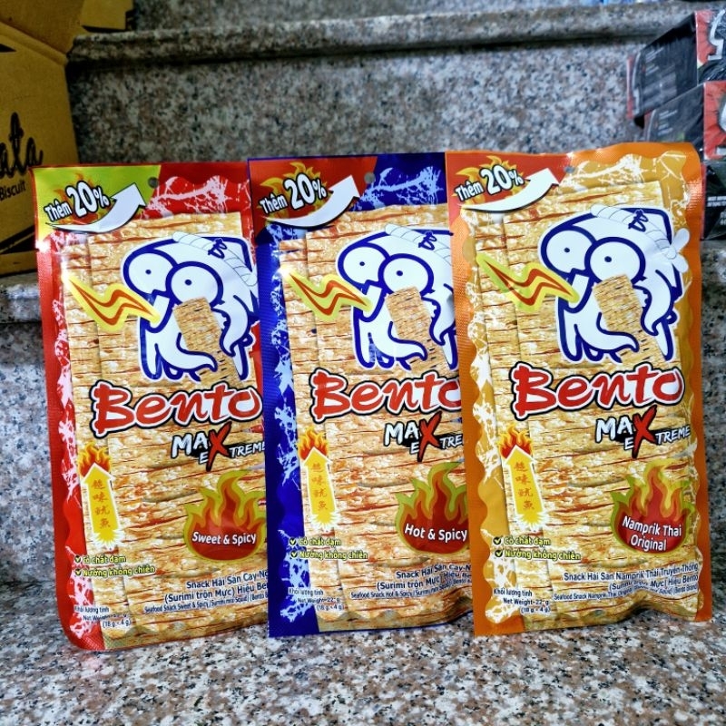 Mực Bento Thái Lan gói 4g / 18g