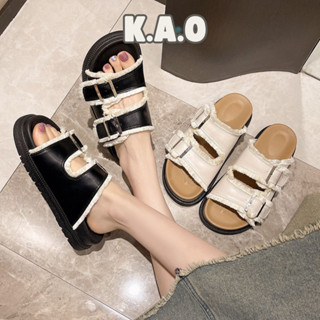 Dép Sandal Đế Cao Nữ Denim Dày Mùa Hè Thiết Kế Mới Thời Trang Mùa Hè Dành Cho Nữ