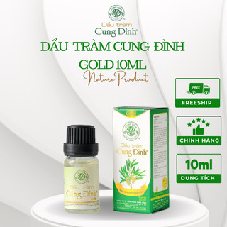 Dầu tràm nguyên chất chính hãng Cung Đình, chai 10-15-30ml