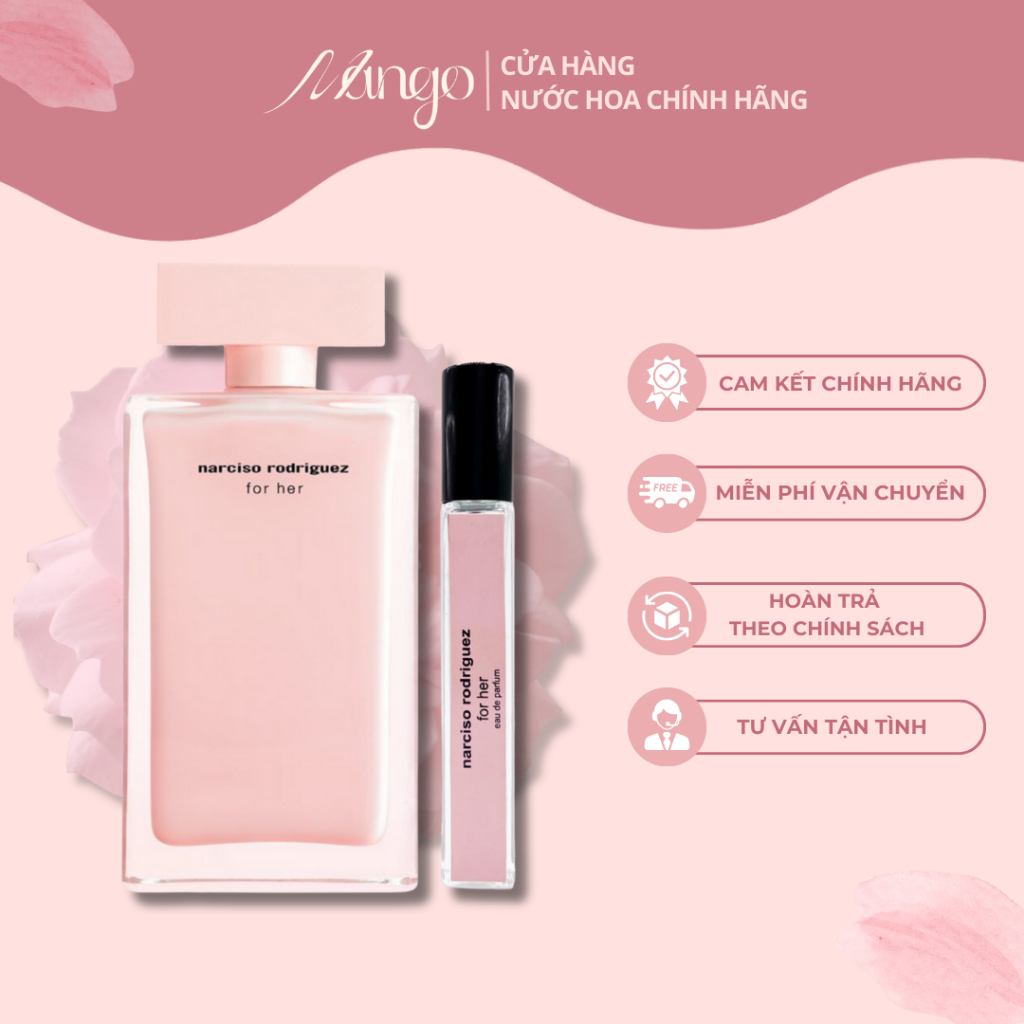 [CHÍNH HÃNG] Nước hoa chiết Nữ Narciso Rodriguez for Her EDP