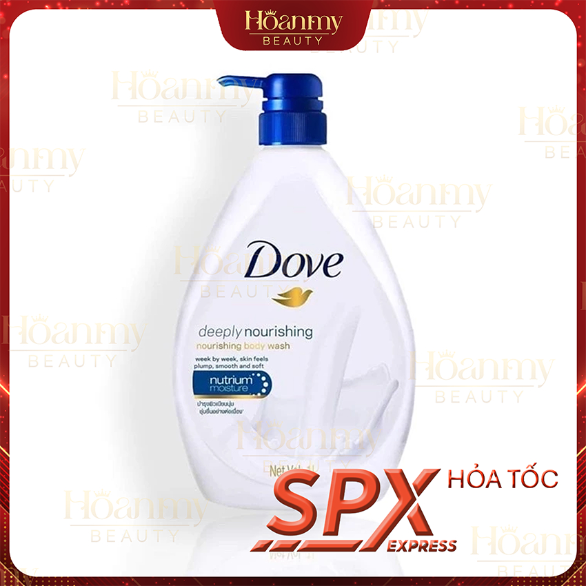 Sữa Tắm Dove Thái Chuyên Sâu Dưỡng Ẩm Deeply Nourishing 1000ml