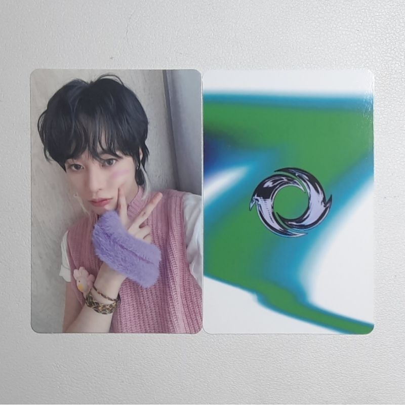 Card Hanbin TEMPEST mini album The Calm Before The Storm (thẻ bo góc)