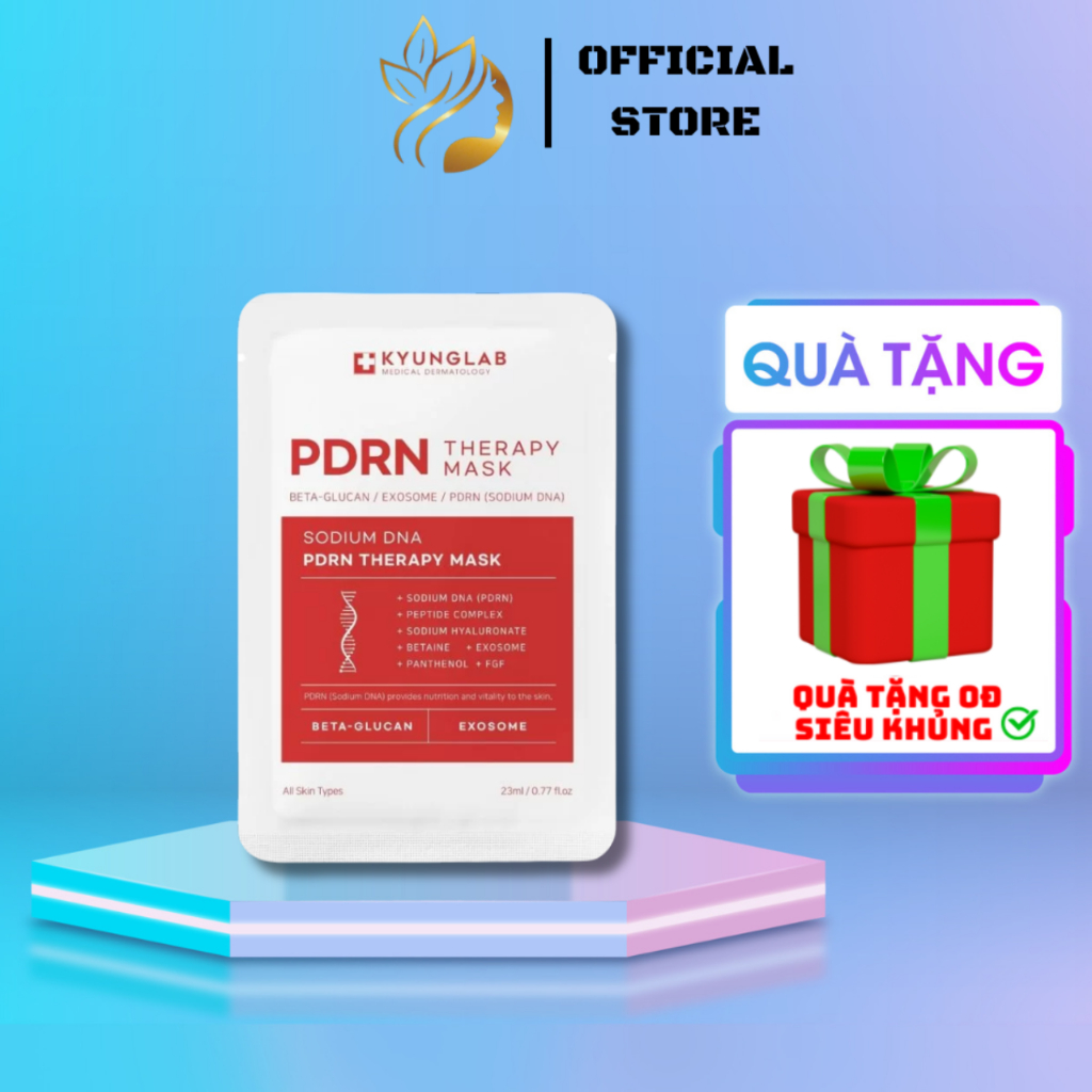 Mặt Nạ Tế Bào Gốc Cá Hồi PDRN KYUNGLAB MEDICAL DERMATOLOGY, Phục Hồi Chuyên Sâu & Trẻ Hoá Da - 23ml [ Mask & Mask ]