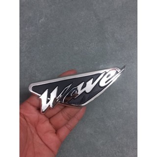 Tem nạ xe Wave xi cứng cong nhẹ có sẵn keo dán