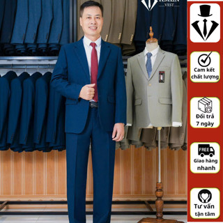 Bộ vest nam trung niên phân khúc hàng cao cấp
